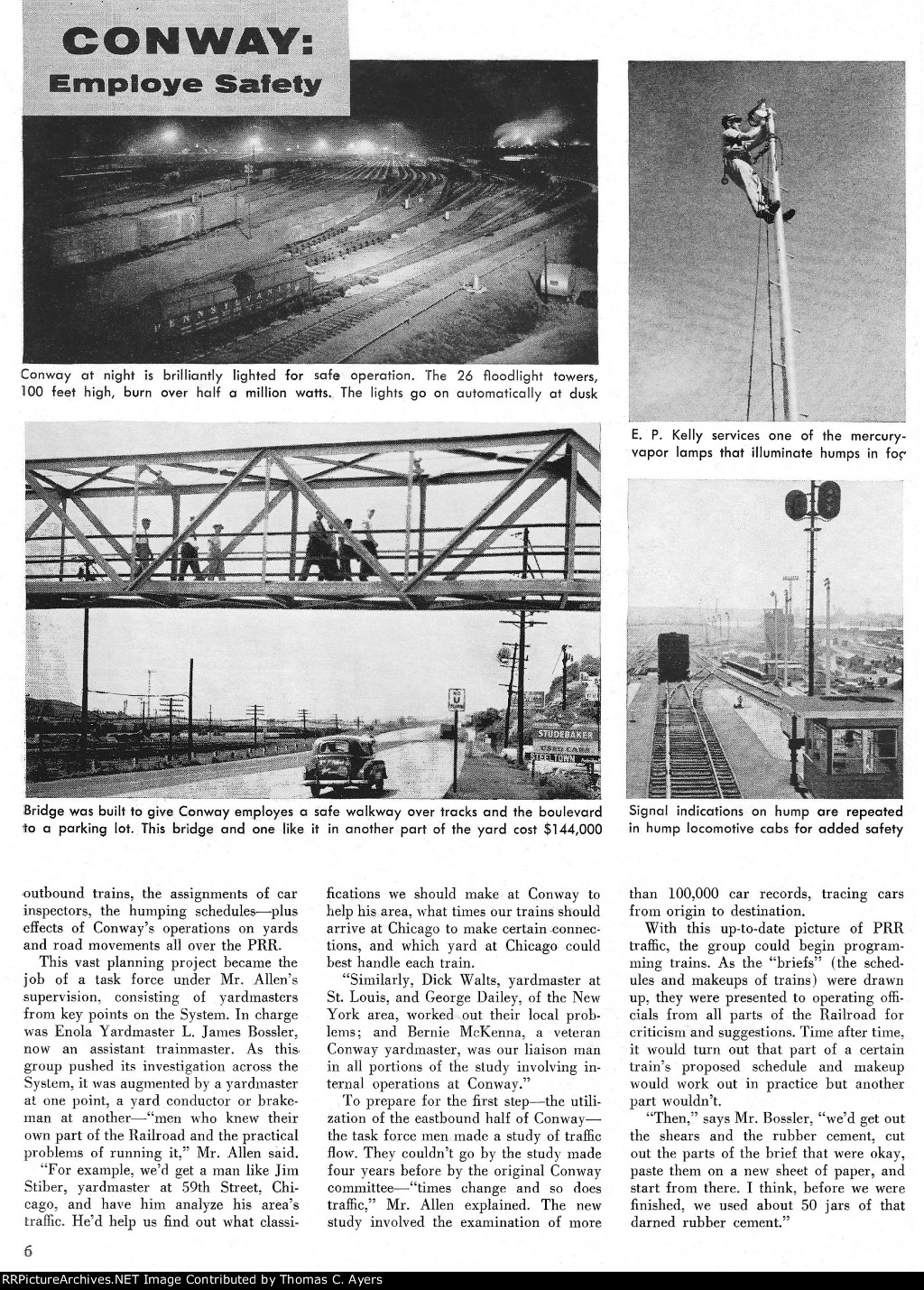 "Conway: New Hub Of The PRR," Page 6, 1957